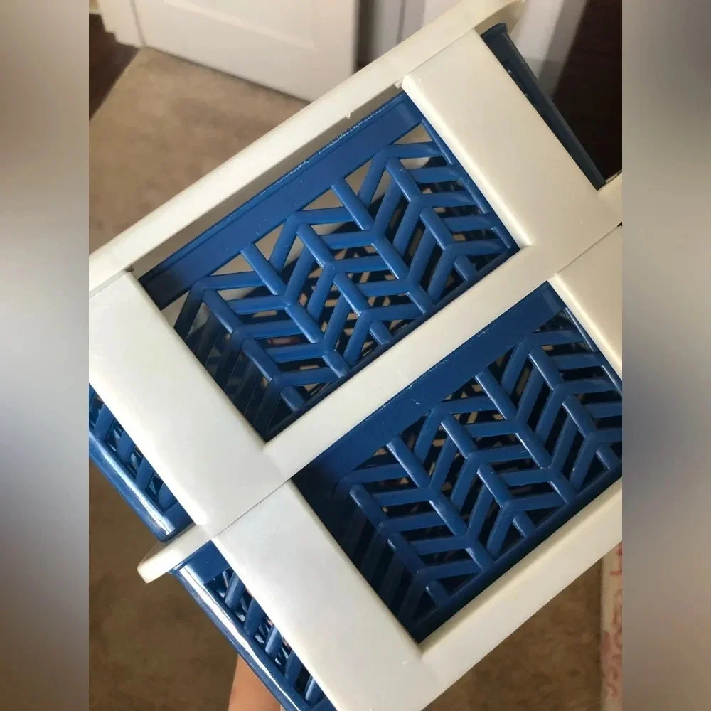 Desk storage organizer with pull out drawers